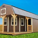 pre built sheds lofted barn cabin IDZIKFP