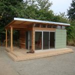 prefab sheds modern-shed pre-fab shed kit: 12u0027 x 16u0027 coastal - prefab shed kits GXNQGYK