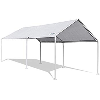 quictent 20u0027x10u0027 upgraded heavy duty carport car canopy party tent (10x20) AEOCQKB
