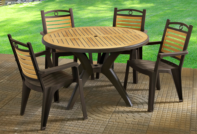 resin patio furniture victoria-dining. winston high back resin dining chair ... LXUAXIK