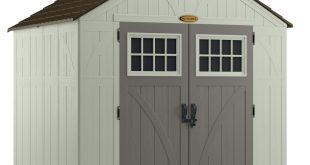 resin storage sheds display product reviews for tremont gable storage shed (common: 8-ft x 7 OCJMKEM