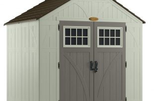 resin storage sheds display product reviews for tremont gable storage shed (common: 8-ft x 7 OCJMKEM