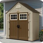 resin storage sheds suncast 7x3 alpine resin storage shed kit PBKICXE