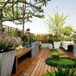 roof garden design roof garden with full deck LERVONA