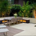 roof garden design rooftop garden design ideas with metal outdoor furniture and a nice LWJLHHX