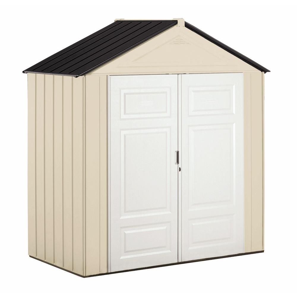 rubbermaid sheds rubbermaid big max junior 3 ft. 8 in. x 7 ft. 3 FXDWYCE