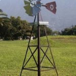 rustic garden windmill by online discount mart. $129.95. rural  flavorgalvanized steel6 DQBVVHG