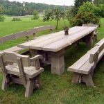 rustic outdoor furniture rustic garden furniture - 4 AYVJWVL