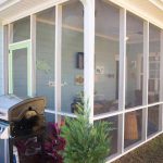 screen porch how to screen in an existing porch | todayu0027s homeowner CSBVDBC