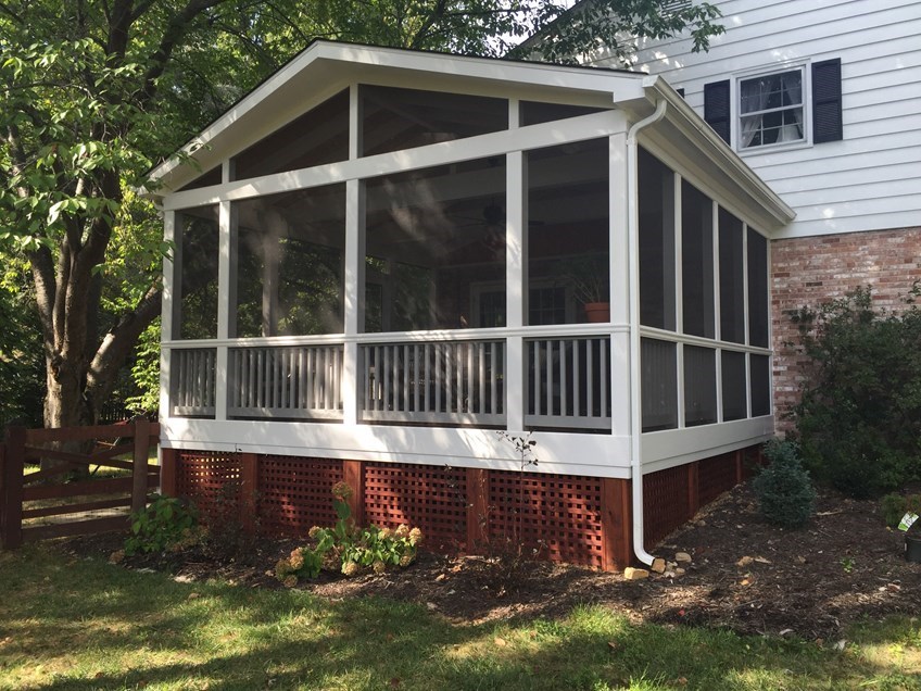 Explore the Functionality of a Porch by Building a Screen Porch for your home