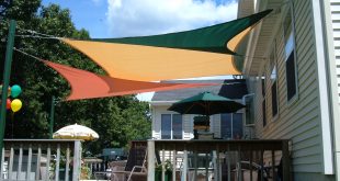 shade sails over patio shade sails over deck ... HZJZEHS