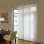 sliding door blinds levolor® panel track blinds: designer textures light filtering UTLHDKX