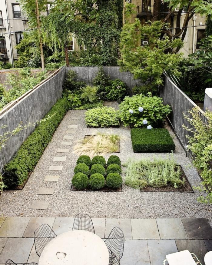small garden ideas designer susan welti of foras studio organized this compact brooklyn garden PSLKLNY