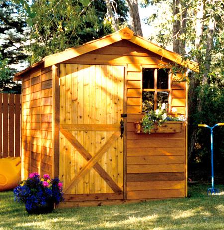 small garden shed cedarshed gardener shed kit; small garden storage shed ... HZSEOSF