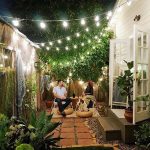 small patio ideas how to make a back garden without grass look green! (domino mag) EBAJTUQ