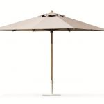 square acrylic garden umbrella classic | square garden umbrella by ethimo JEWHNYN