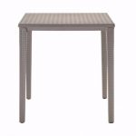 stackable square plastic garden table orazio | square table by scab design OGRGQAJ