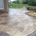 stamped concrete patio shapes WMBYQCB