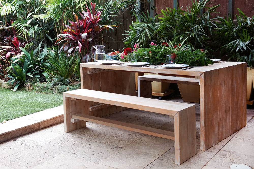 timber outdoor furniture build a timber outdoor table UJGBVDR
