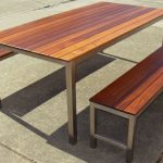timber outdoor furniture post u0026 rail table - outdoor dining tables brisbane - timber outdoor JEJMTXX