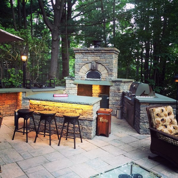 top 50 best backyard outdoor bar ideas cool watering holes throughout outdoor LUEQYWI