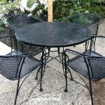 used wrought iron patio furniture outdoor melbourne australia YSGAFPQ