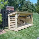 using a wood shed for storing firewood xzhtrpm YULRSDB