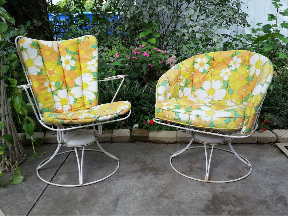 vintage patio furniture vintage patio chairs composite ... YYFJDYJ