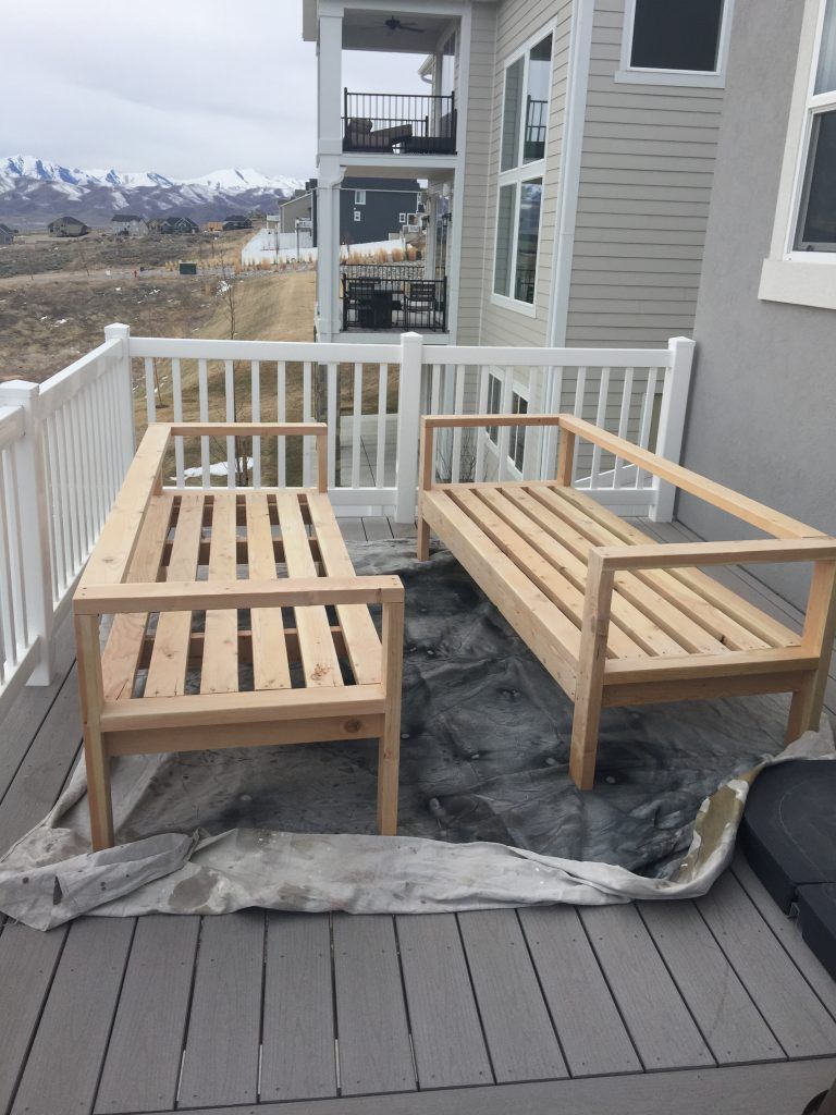 want to hang out or entertain outside? build this diy outdoor furniture DNPAPHR