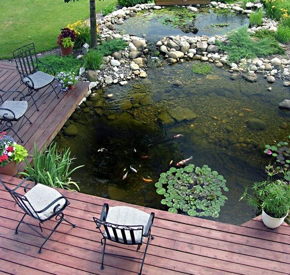 water pond ideas | 53 cool backyard pond design ideas | digsdigs CNNLLAO