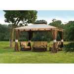 waterproof gazebo replacement curtain for hampton gazebo PNMAUPY