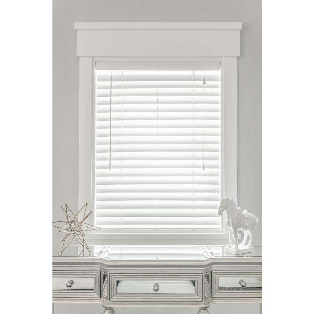 white blinds l faux-wood white automated 2 TUJSOCX