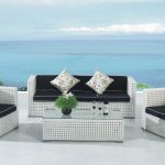 white patio furniture white wicker patio furniture chair perfect with regard to all exotic YWHOFXR