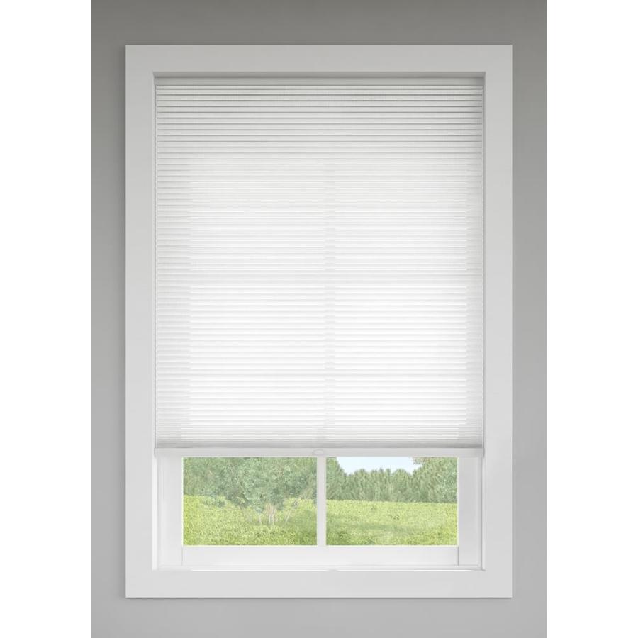 window shade levolor snow light filtering cordless polycotton cellular shade (common:  24-in; actual IMLBYNH