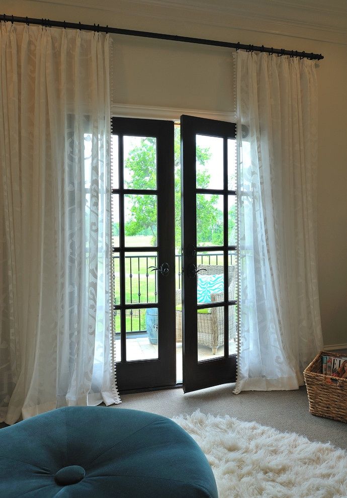 window treatments for french doors 1. whimsy u0026 light. PZQQTCY