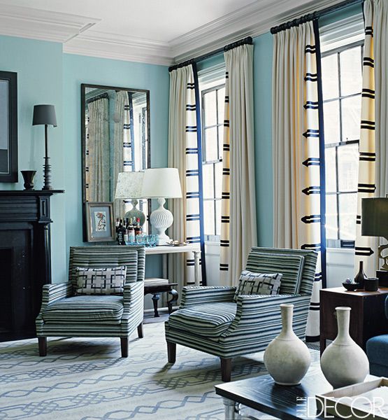 window treatments ideas in the living room of his townhouse in manhattanu0027s west village, designer XCESRFT