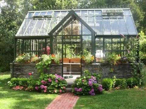 wonderful backyard greenhouse OFKZVDY