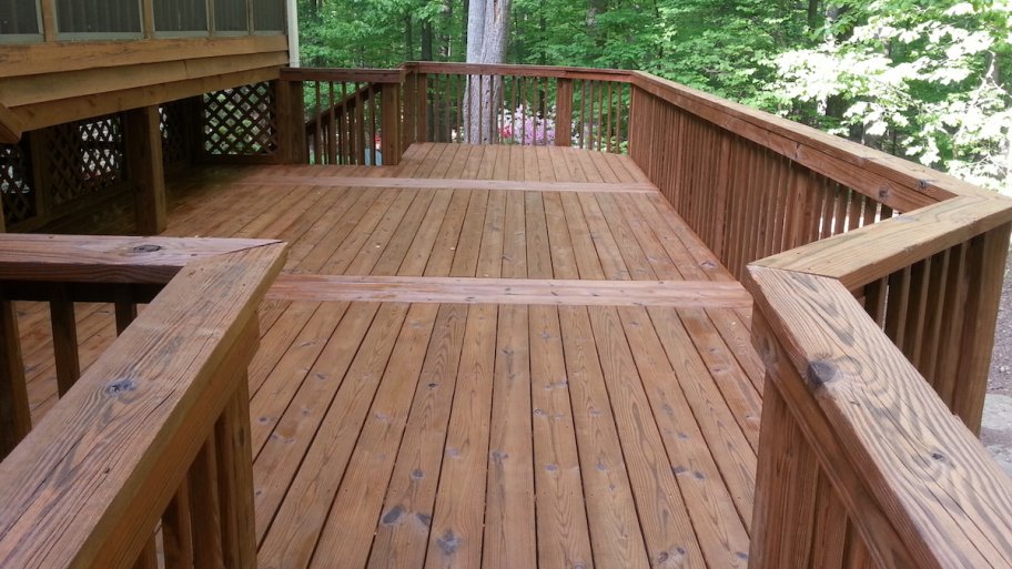 wood decks donu0027t clean your wood deck with bleach! PKNQUSZ
