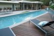 wood pool deck shades of green landscape architecture sausalito, ca CXSEJYG
