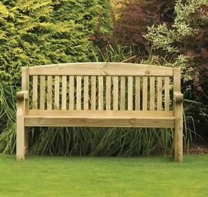 wooden garden benches image is loading athol-5ft-foot-heavy-duty-wooden-garden-bench QLADWQT
