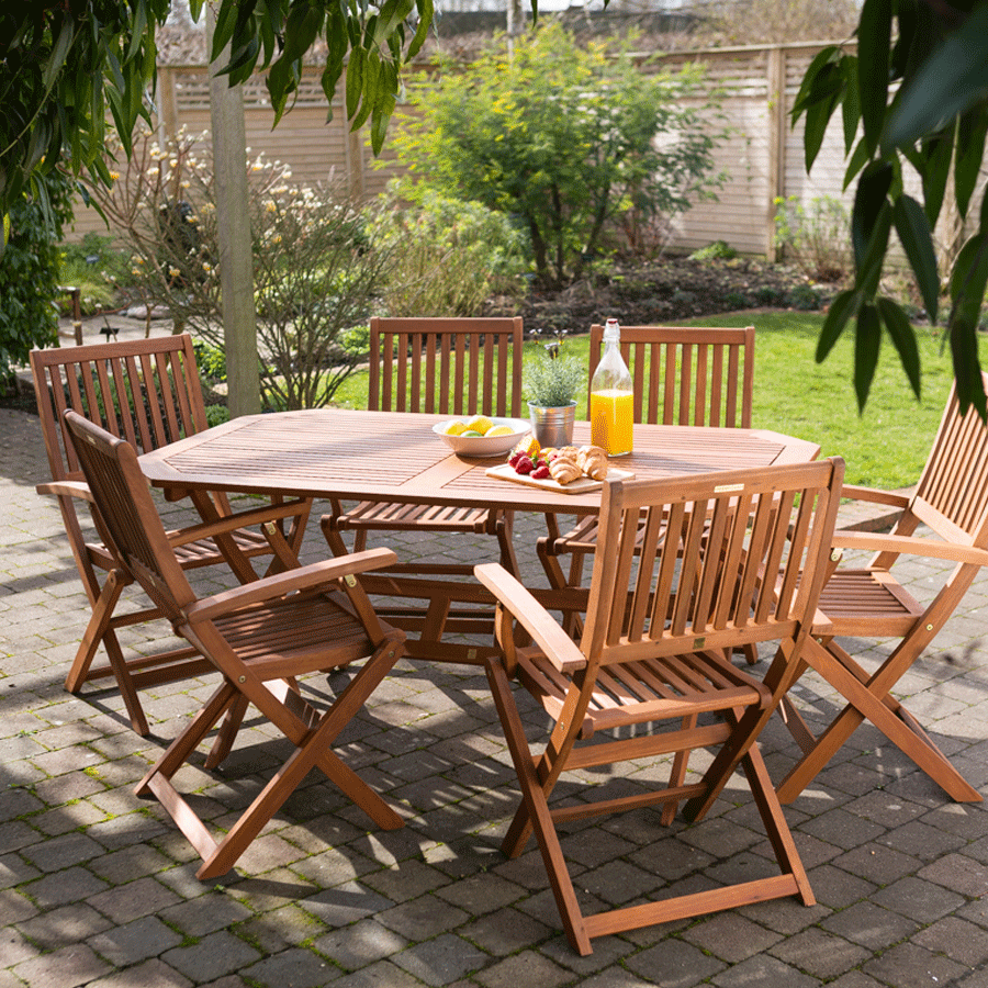 wooden garden furniture sets more views NNUIBKR