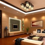 wooden living room interior design BRTJPXS