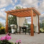 wooden pergola 10 x 10 traditional wood pergola NMMOBET