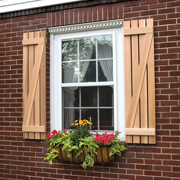 wooden shutters board and batten z shutter in premium white pine or cedar KQXTDHQ
