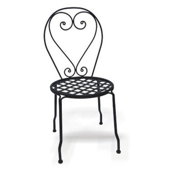 wrought iron chairs cast iron table EEPZFVL