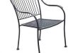 wrought iron chairs chelsea outdoor wrought iron chair XHWUHTV