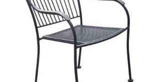 wrought iron chairs chelsea outdoor wrought iron chair XHWUHTV