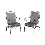 wrought iron chairs jackson action patio chairs (2-pack) MFJLTXN