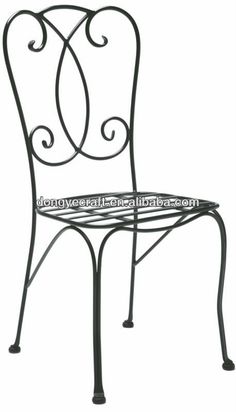 wrought iron chairs patio wrought solid iron chair yc000816 TMPJDCF