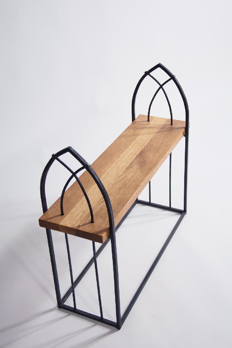 wrought iron furniture wrought iron bench u201cgothicu201d HDUVEGJ